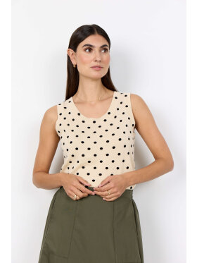 Soyaconcept Vest - sand/dot - Dame - Veste - Soyaconcept Soyaconcept Vest - sand/dot - Dame - Veste - Soyaconcept