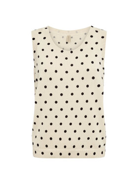 Soyaconcept Vest - sand/dot - Dame - Veste - Soyaconcept 