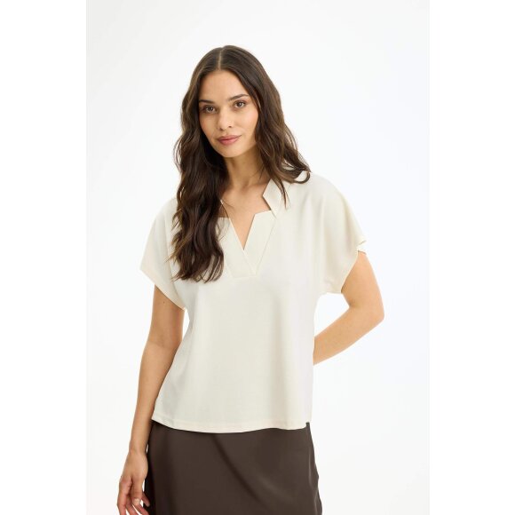 In Front bluse - cream - Dame - Bluser - IN FRONT In Front bluse - cream - Dame - Bluser - IN FRONT