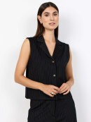 Soyaconcept vest - Sort/Nålestribet - Dame - Veste - Soyaconcept 