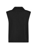Soyaconcept vest - Sort/Nålestribet - Dame - Veste - Soyaconcept 