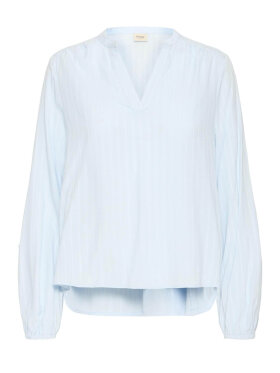 Fransa Bluse - Lyseblå - Dame - Bluser - FRANSA
