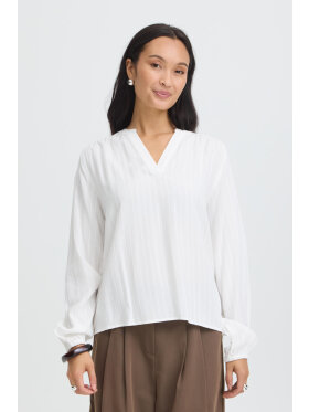 Fransa Bluse - Hvid - Dame - Bluser - FRANSA