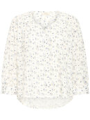 Fransa Bluse - blå mix/blomster - Dame - Bluser - FRANSA