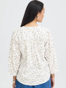 Fransa Bluse - blå mix/blomster - Dame - Bluser - FRANSA