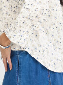 Fransa Bluse - blå mix/blomster - Dame - Bluser - FRANSA