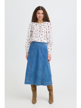 Fransa Nederdel - Denim - Dame - Nederdele - FRANSA