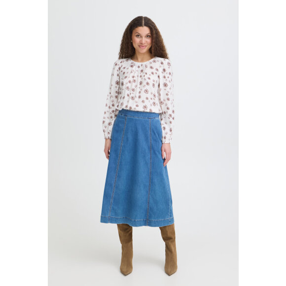 Fransa Nederdel - Denim - Dame - Nederdele - FRANSA