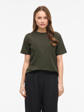 Vila T-Shirt - grøn - Dame - T-shirts - VILA