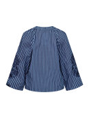 Love & Divine Bluse - blå stribet  - Dame - Bluser - love & divine