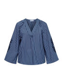 Love & Divine Bluse - blå stribet  - Dame - Bluser - love & divine
