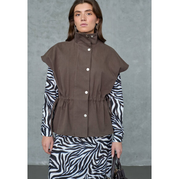 Love & Divine Vest - brun - Dame - Veste - love & divine