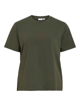 Vila T-Shirt - grøn - Dame - T-shirts - VILA