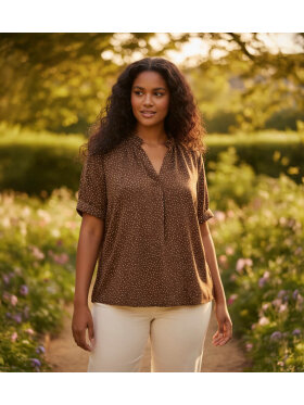 Cassiopeia bluse - Overdele til Plus size - CASSIOPEIA