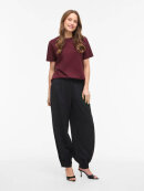 Vila T-Shirt - Bordeaux - Dame - T-shirts - VILA