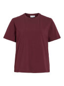 Vila T-Shirt - Bordeaux - Dame - T-shirts - VILA