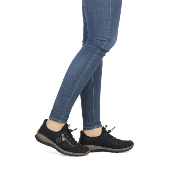 Rieker sneakers - sort - Ready 2 Go - Sneakers til dame - Rieker Rieker sneakers - sort - Ready 2 Go - Sneakers til dame - Rieker