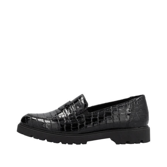 Rieker loafer - sort - Dame - Sko - Rieker