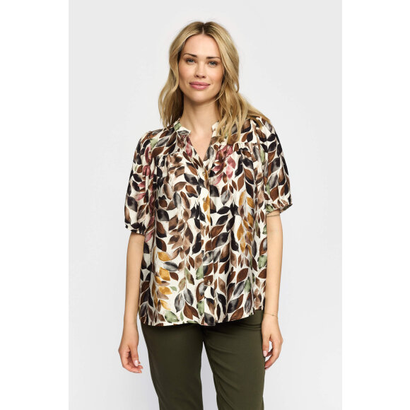 2-Biz Bluse - Green - Dame - Bluser - 2-Biz