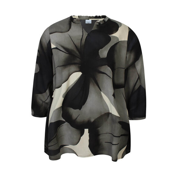 Zhenzi Bluse - grøn - Overdele til Plus size - Zhenzi Zhenzi Bluse - grøn - Overdele til Plus size - Zhenzi