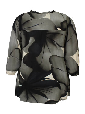 Zhenzi Bluse - grøn - Overdele til Plus size - Zhenzi