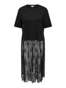 Only Carmakoma Kjole - blonde/sort - Kjoler til plus size kvinder - ONLY CarmaKoma