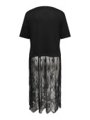 Only Carmakoma Kjole - blonde/sort - Kjoler til plus size kvinder - ONLY CarmaKoma