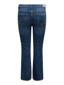 Only Carmakoma Jeans - Dark Blue Denim  - Plus size bukser til kvinder - ONLY CarmaKoma