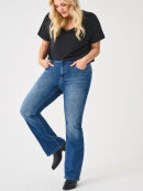 Only Carmakoma Jeans - Dark Blue Denim  - Plus size bukser til kvinder - ONLY CarmaKoma
