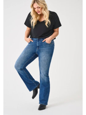 Only Carmakoma Jeans - Dark Blue Denim - Plus size bukser til kvinder - ONLY CarmaKoma Only Carmakoma Jeans - Dark Blue Denim - Plus size bukser til kvinder - ONLY CarmaKoma