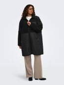Only Carmakoma Fleece Jakke  - Plus size overtøj til kvinder - ONLY CarmaKoma