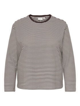 Only Carmakoma langærmet T-shirt - stribet - Overdele til Plus size - ONLY CarmaKoma