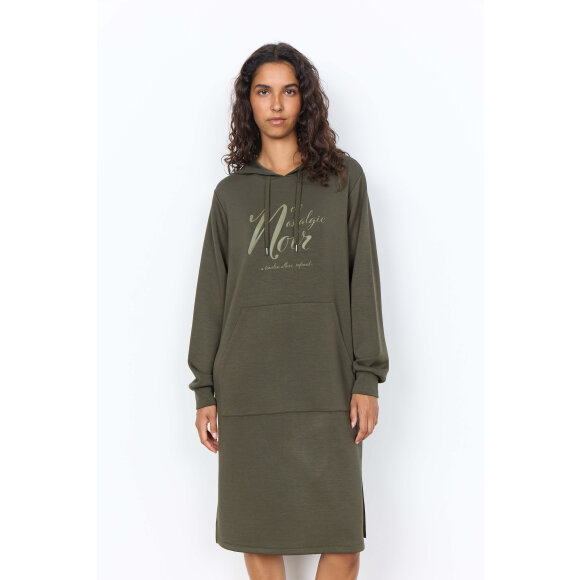 Soyaconcept banu Sweatkjole - grøn - Mellemlange kjoler - Soyaconcept 