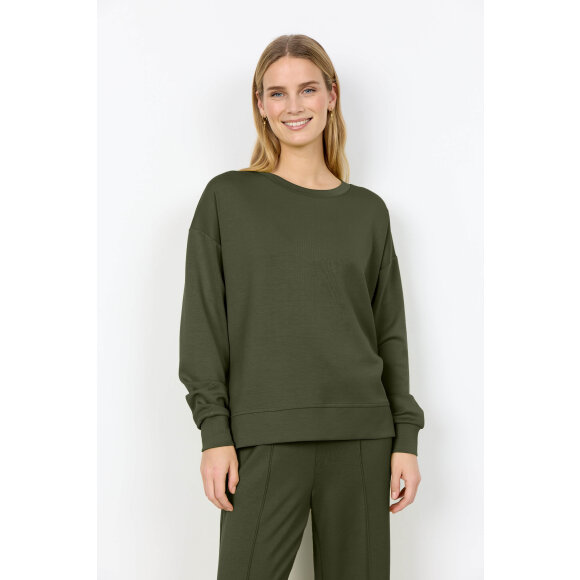 Soyaconcept Banu Sweatshirt - grøn - Dame - Sweatshirts - Soyaconcept 