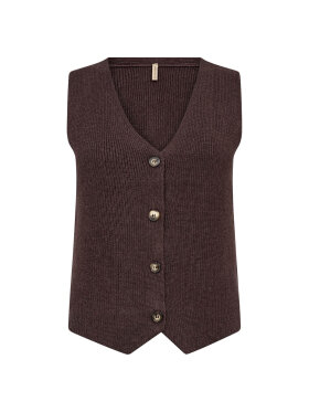 Soyaconcept Vest - brun - Dame - Veste - Soyaconcept 
