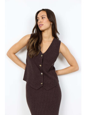 Soyaconcept Vest - brun - Dame - Veste - Soyaconcept 