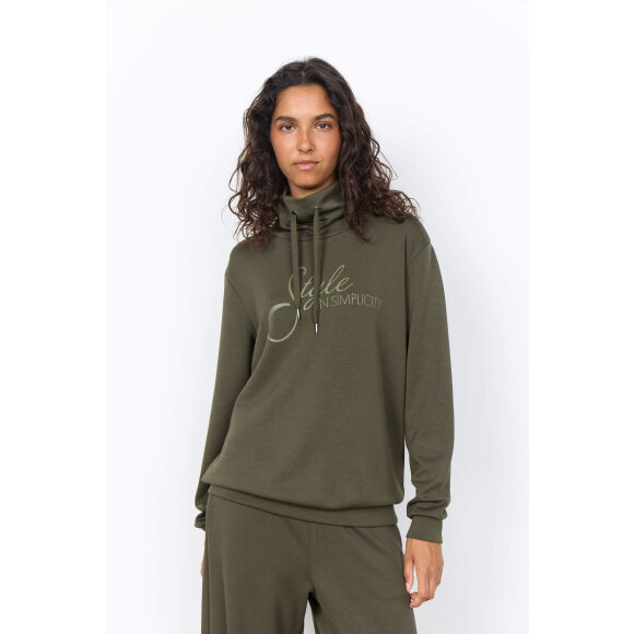 Soyaconcept banu sweatshirt - grøn - Dame - Sweatshirts - Soyaconcept 