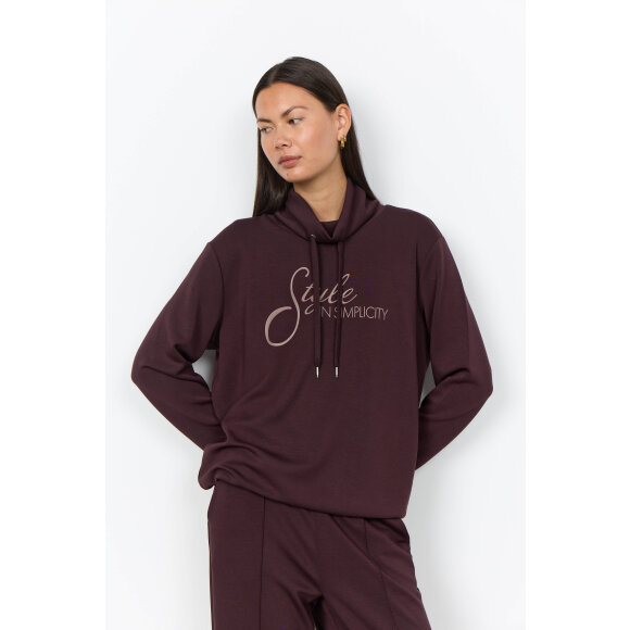 Soyaconcept Banu sweatshirt - brun - Dame - Sweatshirts - Soyaconcept 
