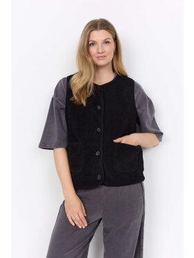 Wasabiconcept Vest - Sort - Overdele til Plus size - Wasabiconcept