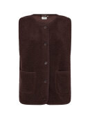 Wasabiconcept vest - brun - Overdele til Plus size - Wasabiconcept