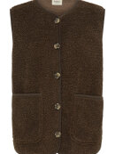 Fransa vest - brun - Dame - Veste - FRANSA