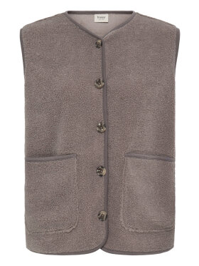 Fransa Vest - grå - Dame - Veste - FRANSA