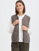 Fransa Vest - grå - Dame - Veste - FRANSA