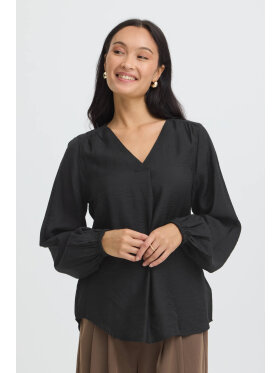 Fransa sort - bluse - Dame - Bluser - FRANSA