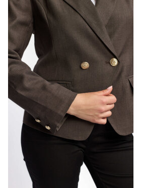 2-biz blazer - brun - Blazer til kvinder - 2-Biz 2-biz blazer - brun - Blazer til kvinder - 2-Biz