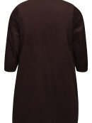Zhenzi kjole - brun - Kjoler til plus size kvinder - Zhenzi Zhenzi kjole - brun - Kjoler til plus size kvinder - Zhenzi