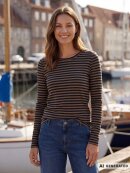Prepair Langærmet T-shirt - Striber - Dame - T-shirts - PREPAIR Prepair Langærmet T-shirt - Striber - Dame - T-shirts - PREPAIR