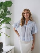 Neo Noir Bluse - lyseblå - Dame - Bluser - Neo Noir