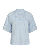 Neo Noir Bluse - lyseblå - Dame - Bluser - Neo Noir