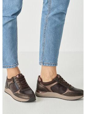 Tamaris sneakers - mocca - Sneakers til dame - Tamaris